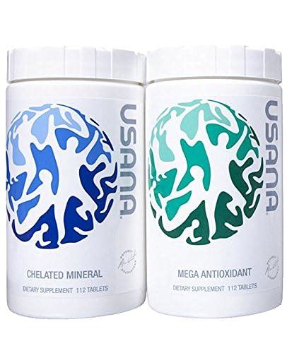 Usana Essentials (Mega Antioxidant and Chelated Mineral).